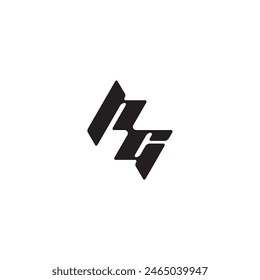 esport concept monogram initial logo letter dynamic and cool design GH