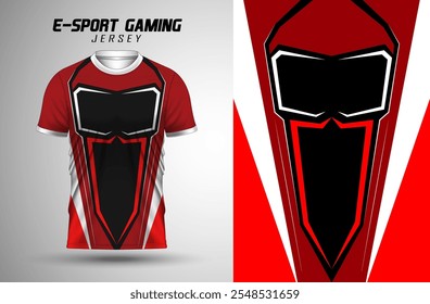 E-sport Gaming Jersey Design de montagem