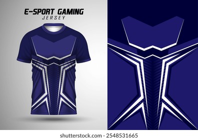 E-sport Gaming Jersey Design de montagem