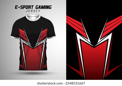 E-sport Gaming Jersey Design de montagem