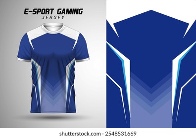 E-sport Gaming Jersey Design de montagem