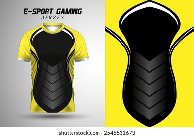 E-sport Gaming Jersey Design de montagem