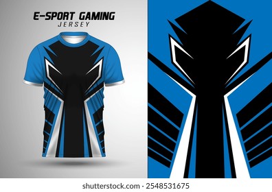 E-sport Gaming Jersey Design de montagem