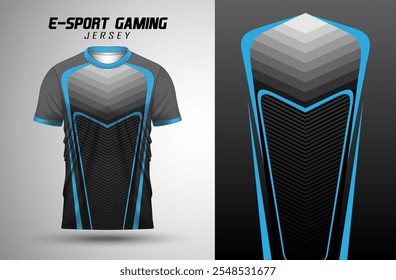 E-sport Gaming Jersey Design de montagem