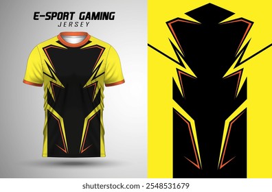 E-sport Gaming Jersey Design de montagem