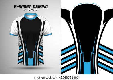 E-sport Gaming Jersey Design de montagem