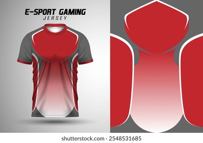 E-sport Gaming Jersey Design de montagem