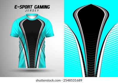 E-sport Gaming Jersey Design de montagem