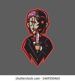 eSport Gaming mascot logo template for sport/e-sport team