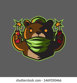 eSport Gaming mascot logo template for sport/e-sport team