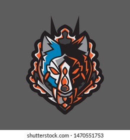 eSport Gaming mascot logo template for sport/e-sport team