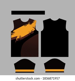 Esport Jersey Design in Ready to use Print.