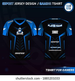 Esport Jersey Design Template for Gamers