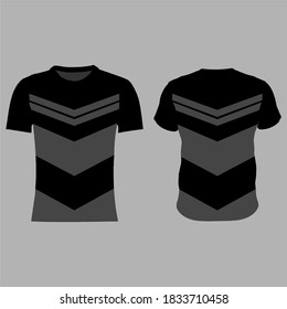Esport Jersey or Gaming Tshirt Design Template, gamers uniform with short hand