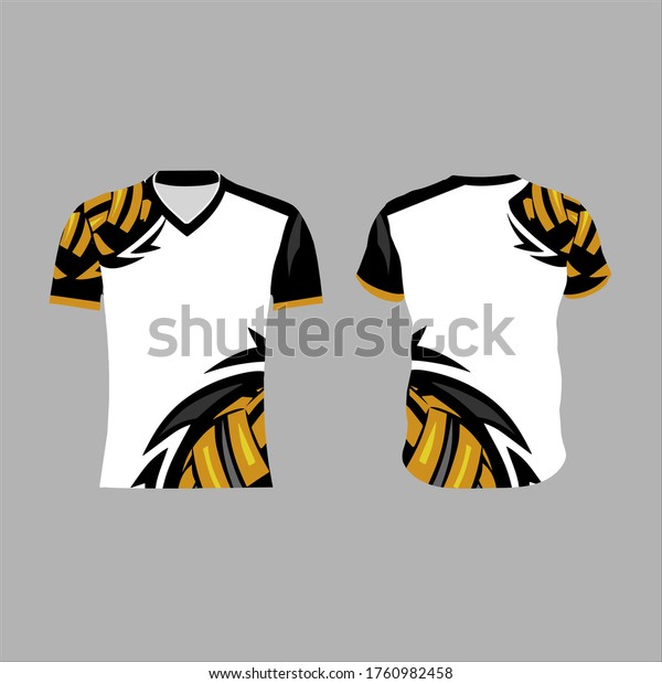 Download Esport Jersey Gaming Tshirt Design Template Stock Vector Royalty Free 1760982458