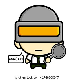 Vector de cascos de batalla con logotipo de salida