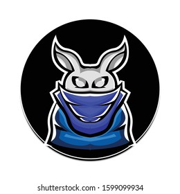 
esport logo concept with an animal theme