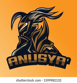 
esport logo concept with the theme of war soldier