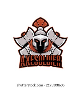 e-sport logo with mascot head