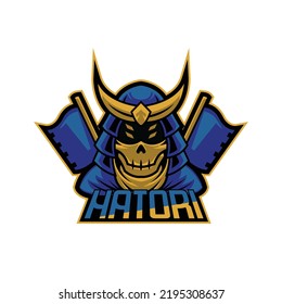 e-sport logo with mascot head