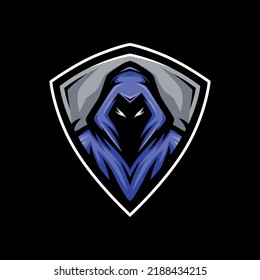 Esport logo master shadow mascot design
