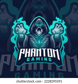 Esport logo phantom for your professional team