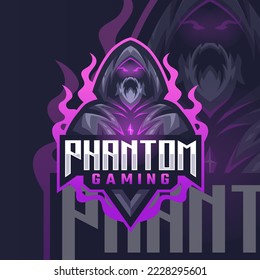 Esport logo phantom for your professional team