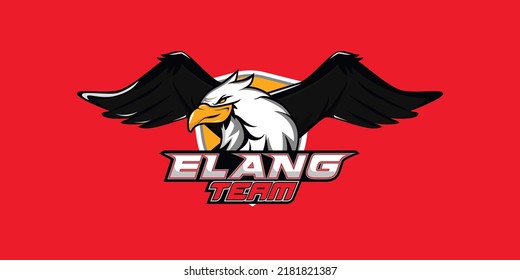 Esport logo vector, eagle, horse, panda, goat, lion logo