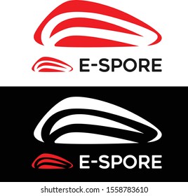 Esport logo vector for twitch competition