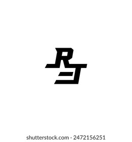 esport monogram initial boldand cool concept RT sporty style letter