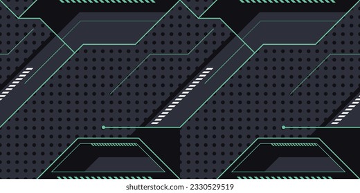 Esport pattern seamless abstract background