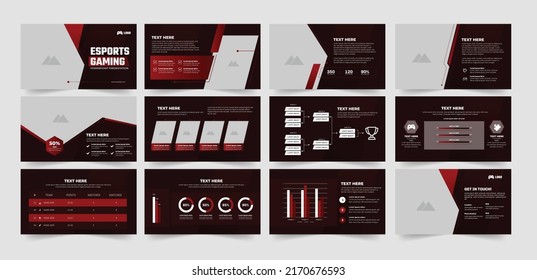 Esport PowerPoint Presentation  Gaming PowerPoint Template