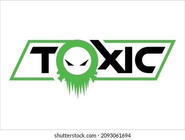 ESPORT TOXIC TEAM LOGO, EPS 10 Vector