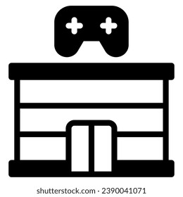 eSports Arena icon illustration, for web, app, infographic, etc