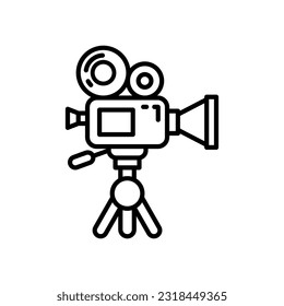 Esports documentaries icon in vector. Illustration