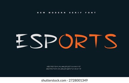Esports Font es una fuente de pantalla audaz y auténtica. 
