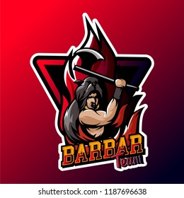 eSports Gaming Logo viking team