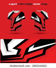 Esports Gaming T Shirt Jersey template