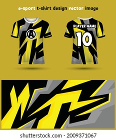 Esports Gaming T Shirt Jersey template