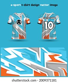 Esports Gaming T Shirt Jersey template