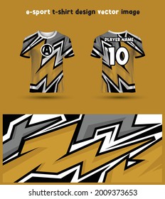 Esports Gaming T Shirt Jersey template