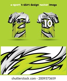 Esports Gaming T Shirt Jersey template