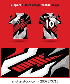 Esports Gaming T Shirt Jersey template