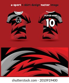 Esports Gaming T Shirt Jersey template