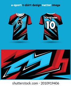 Esports Gaming T Shirt Jersey Template