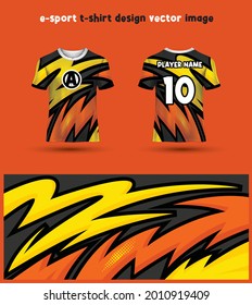 Esports Gaming T Shirt Jersey template