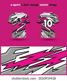 Esports Gaming T Shirt Jersey template