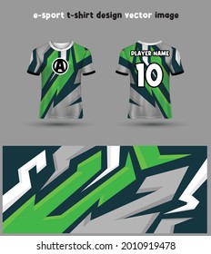 Esports Gaming T Shirt Jersey template
