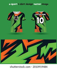 Esports Gaming T Shirt Jersey template