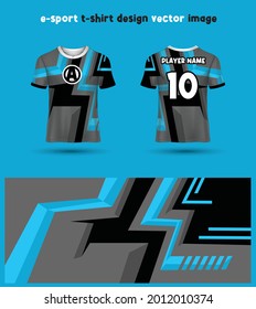 Esports Gaming T Shirt Jersey template